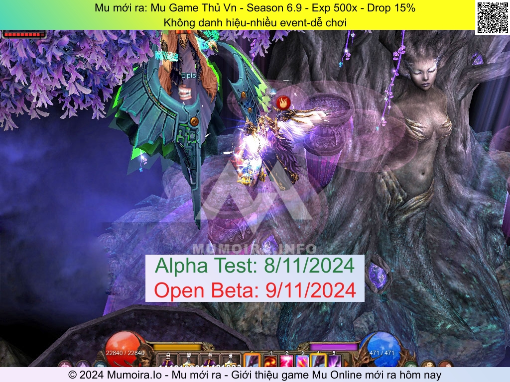 Mu mới ra, Mu Game Thủ Vn, mu-gamethuvn.co, Mu Online, Mu SS6 mới ra, Mu Test tháng 11 2024, Không danh hiệu-nhiều event-dễ chơi, Season 6.9