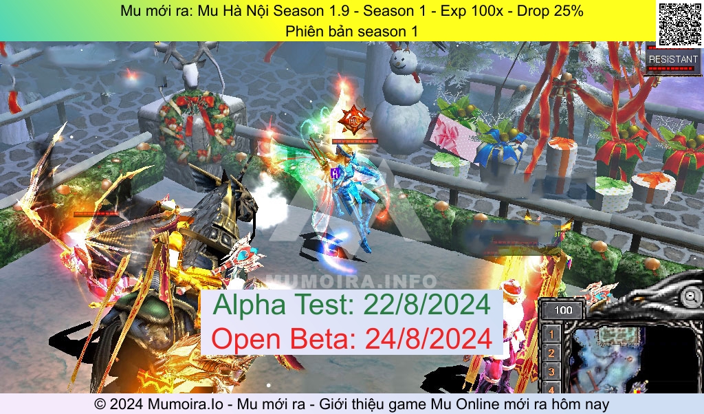 Mu mới ra, Mu Hà Nội Season 1.9, muhanoi-ss1.com, Mu Online, Mu SS1 mới ra, Mu Test tháng 8 2024, Phiên bản season 1, Season 1