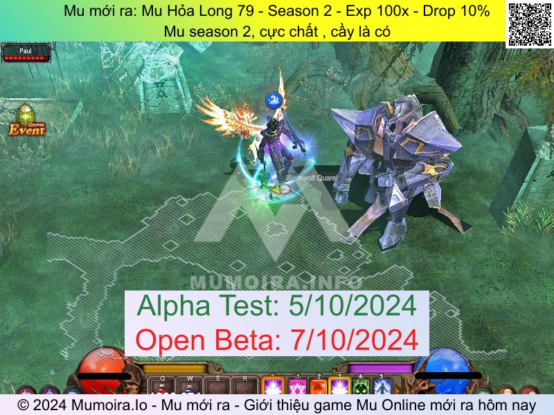 Mu mới ra, Mu Hỏa Long 79, muhoalong79.net, Mu Online, Mu SS2 mới ra, Mu Test tháng 10 2024, Mu season 2, cực chất , cầy là có, Season 2