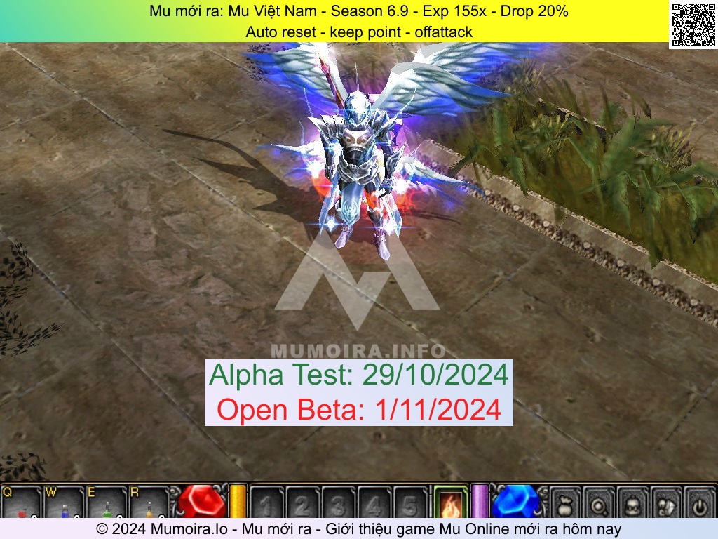 Mu mới ra, Mu Việt Nam, muviet.top, Mu Online, Mu SS6 mới ra, Mu Test tháng 10 2024, Auto reset - keep point - offattack, Season 6.9