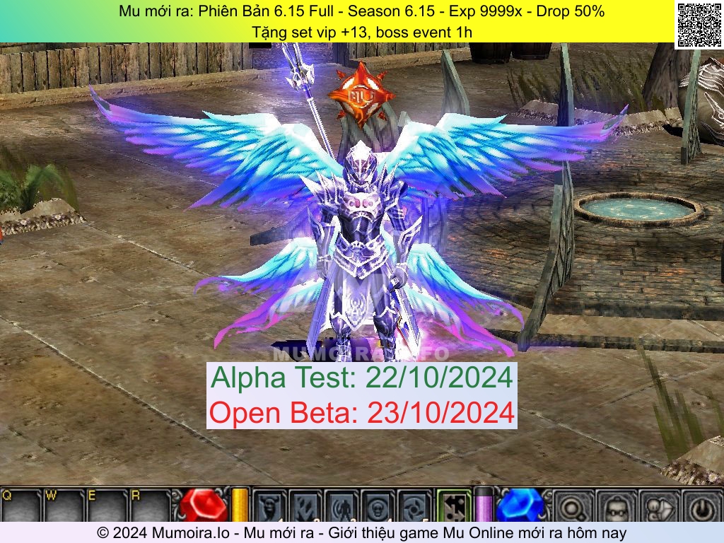 Mu mới ra, Mu Hắc Long, mu-haclong.info, Mu Online, Mu SS6 mới ra, Mu Test tháng 10 2024, Tặng set vip +13, boss event 1h, Season 6.15