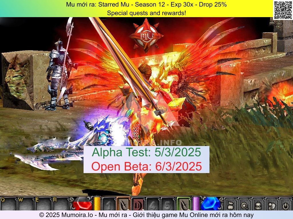 Mu mới ra, Starred Mu, starredmu.com, Mu Online, Mu SS12 mới ra, Mu Test tháng 3 2025, Special quests and rewards!, Season 12