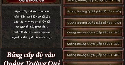 Hướng dẫn sự kiện Quảng Trường Quỷ (Devil Square) game Mu Online