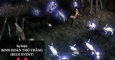 Hướng dẫn sự kiện Binh Đoàn Thỏ Trắng (Blue Event) game Mu Online