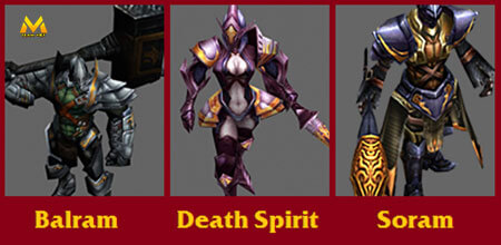 Balram - Death Spirit - Soram - quái nhiệm vụ 3 game Mu Online