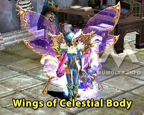 Cánh 4 Wings of Celestial Body - Mu Online - Mumoira.info