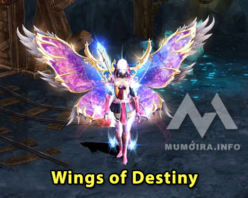 Cánh 4 Wings of Destiny - Mu Online - Mumoira.info